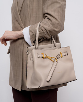 Gianni Chiarini Бежева шкіряна сумка Tilda BS11490MDDPRCK