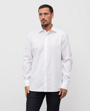 Canali Белая рубашка GD01603CCL7090
