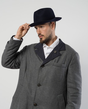Borsalino Синій капелюх 390330m