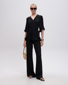 Twinset Черные брюки клеш 251TS2241