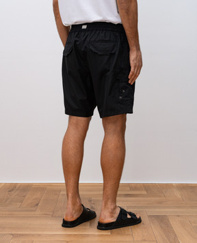 Dolce&Gabbana Чорні шорти для плавання з логотипом M4F42TONR46