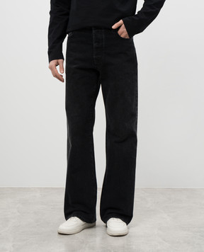Off-White Серые джинсы с логотипом OMYA18JS25DEN005