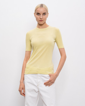 Jil Sander Набор желтой футболки, топа и лонгслива J03FV0117J20145
