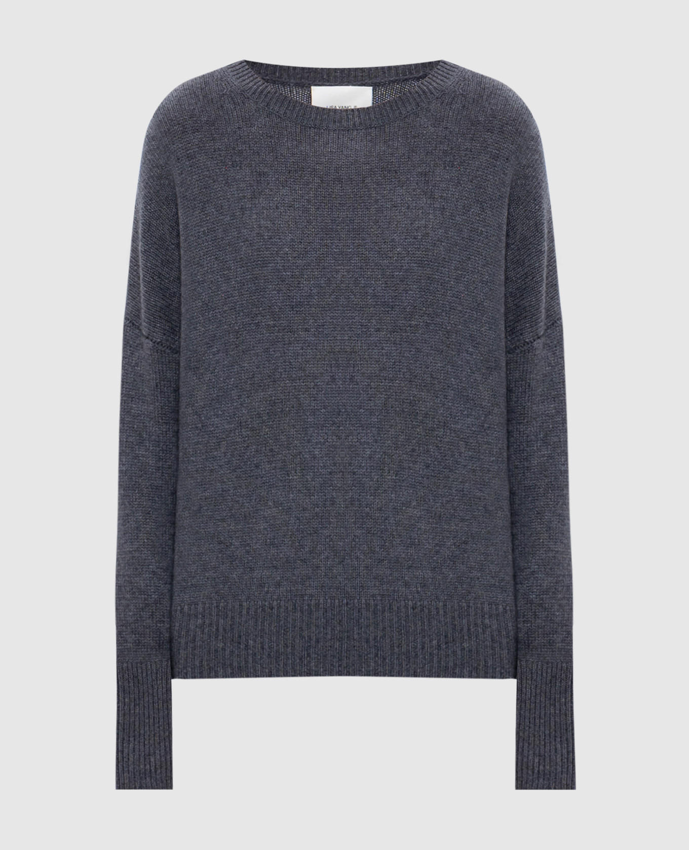 

Серый меланжевый свитер Mila из кашемира, Свитера