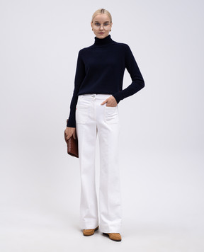 Victoria Beckham Белые джинсы клеш Alina 1325DJE005218TR