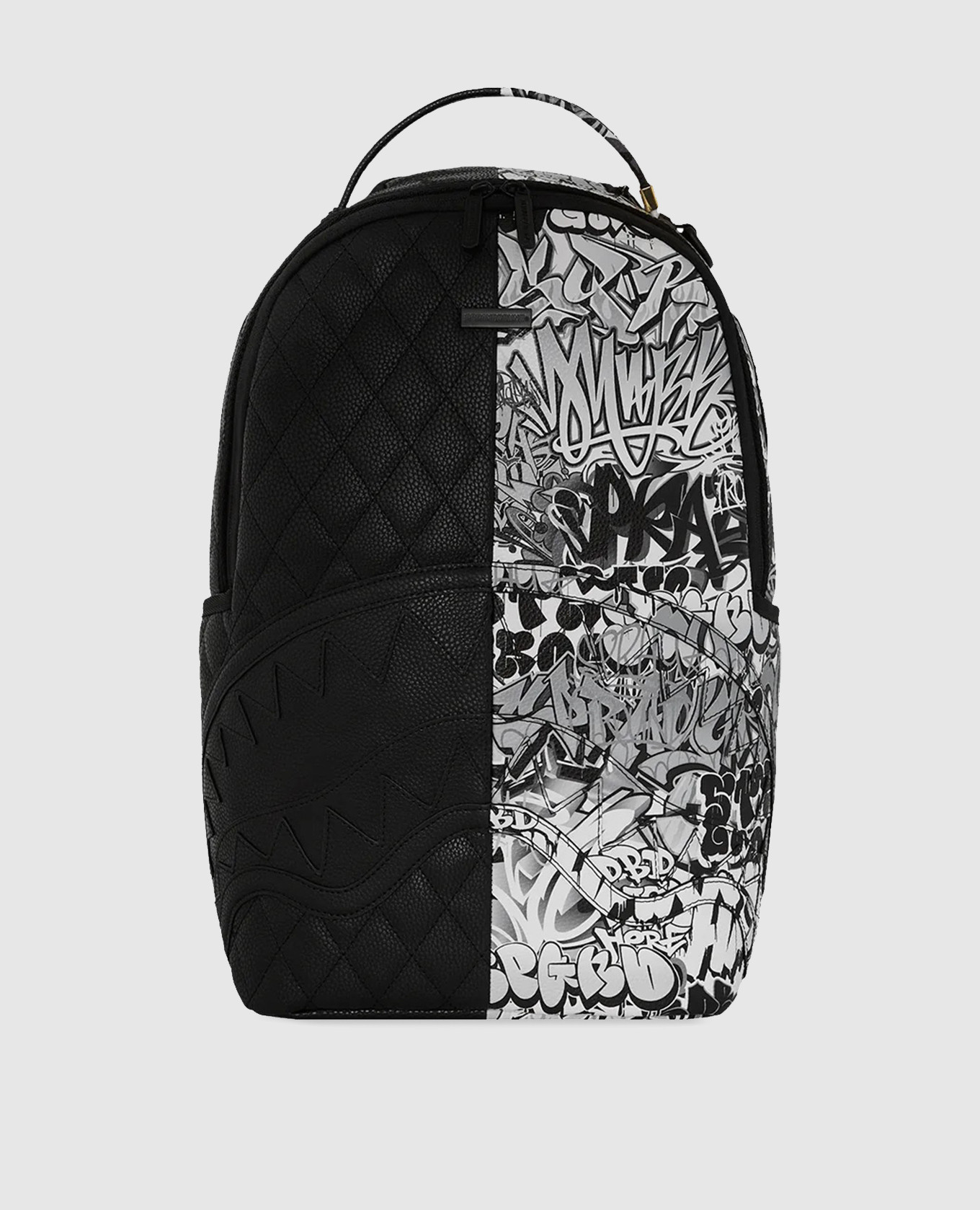 

Детский черный рюкзак Half Graff Quilted, Рюкзаки