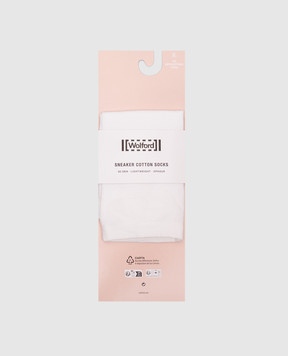 Wolford Білі шкарпетки 80 den 45018
