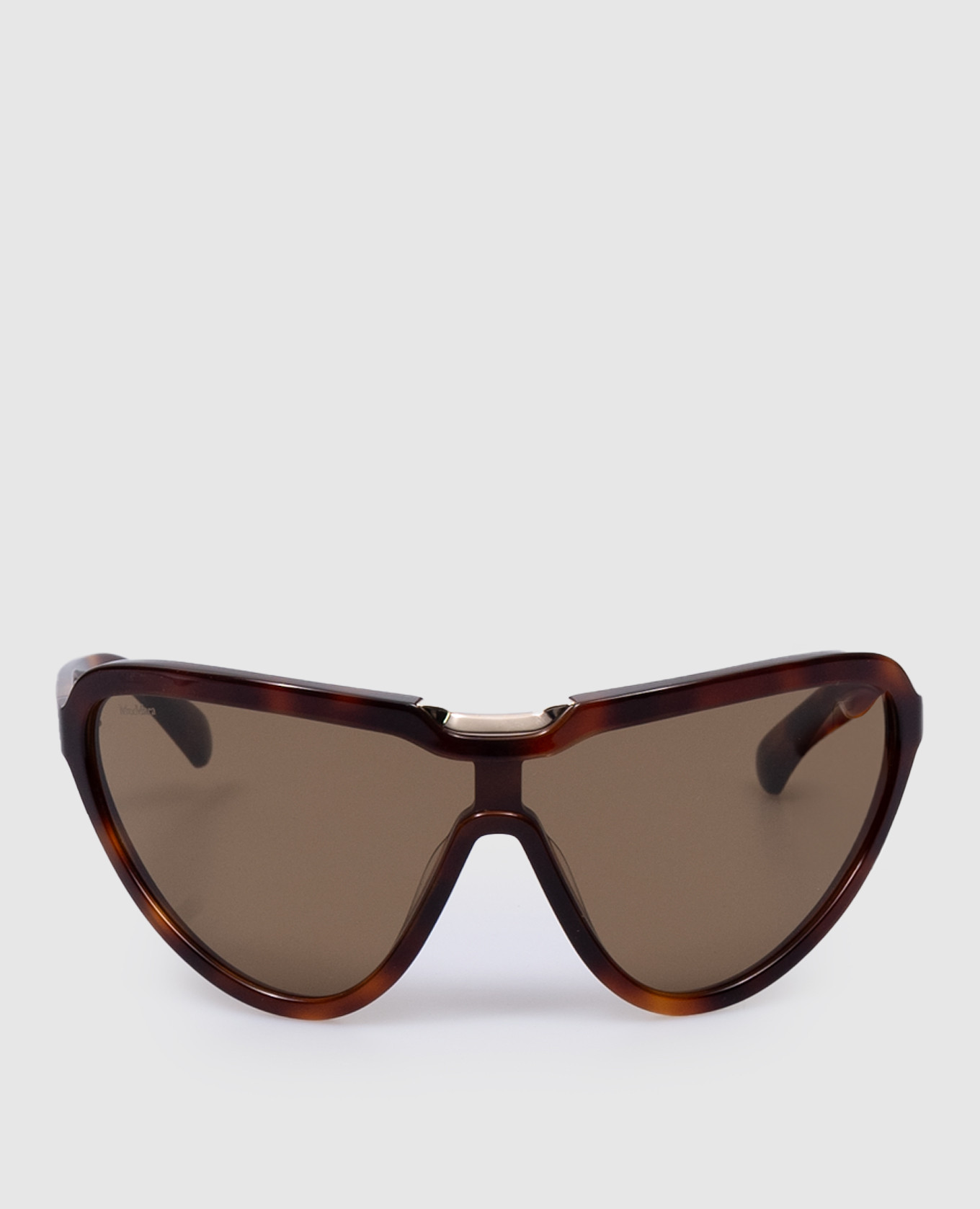 

Коричневые очки EMIL с логотипом., Коричневый, Солнцезащитные очки