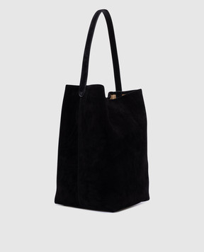 The Row Чорна замшева сумка Park Tote W1273L25