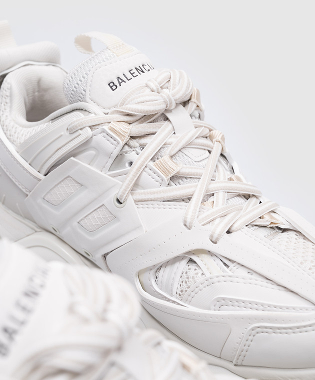 Balenciaga Белые кроссовки Track с логотипом 542436W1GB1 изображение 5