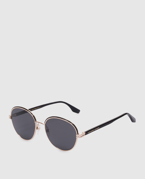 Marc Jacobs Золотые очки с логотипом. JACMARC532SRHL53IR