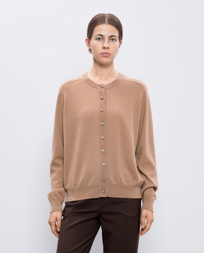 Ballantyne Коричневий кардиган з кашеміру B1K34512K00