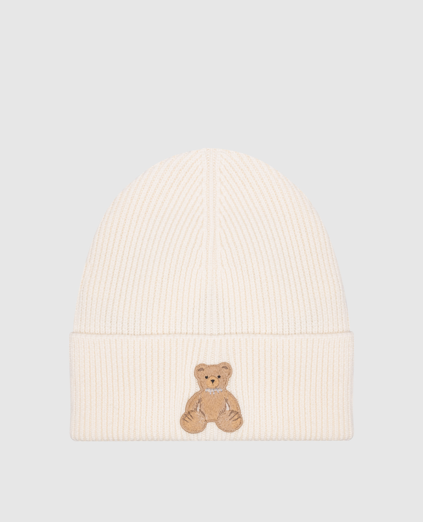 

Белая шапка Bear In Mind из шерсти, Белый, Шапки