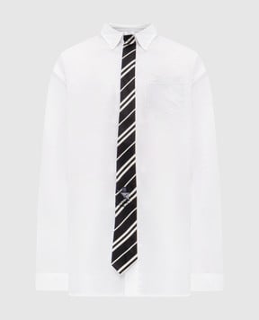 Vetements Біла сорочка з аплікацією UH76SH280Wm