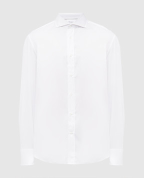 Brunello Cucinelli Белая рубашка ME6241718P