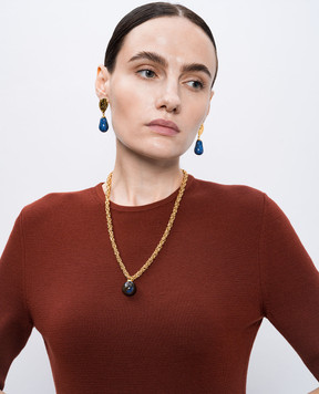 House of Fou Намисто Tulip з позолотою TULIPCHARM