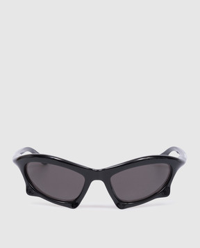 Balenciaga Черные очки BAT RECTANGLE 699455T0007