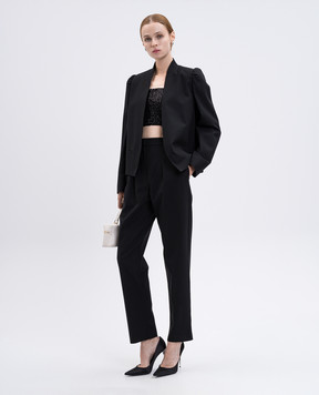 Max Mara Чорні штани DEDE DEDE