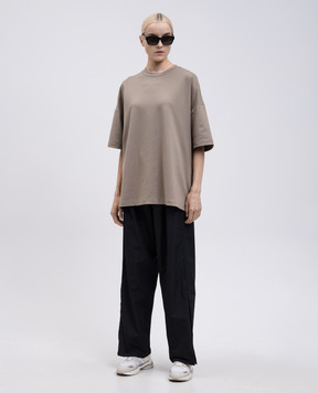 Fear of God Бежева футболка з нашивкою логотипа FGE250520VISw