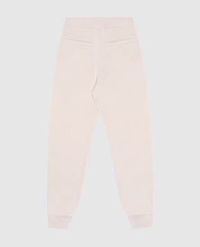 Balmain Дитячі бежеві джогери з логотипом BX6P40Z31831214
