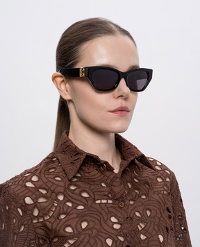 Givenchy Thelios Чорні сонцезахисні окуляри 4G GV40008U