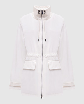 Woolrich Бежева парка з вишивкою логотипа CFWWOU1127FRUT3987