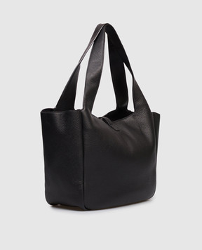 Saint Laurent Чорна сумка-тоут BEA зі шкіри оленя 763435AAEQC
