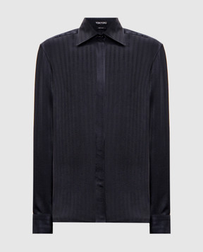 Tom Ford Черная блуза из шелка CA3276FAX1311