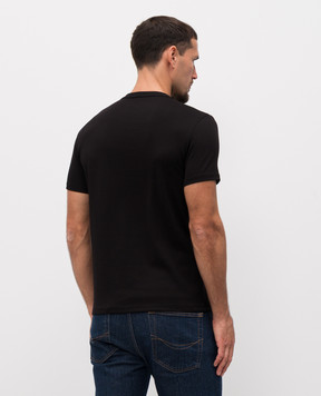 Tom Ford Черная футболка с нашивкой логотипа T4M081040