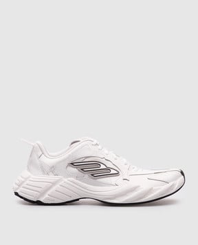 Balenciaga Белые кожаные кроссовки MONDAY 825417WDTSC