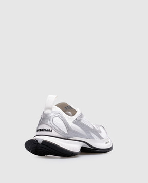Balenciaga Белые кроссовки Circuit с логотипом 793944WFLGY
