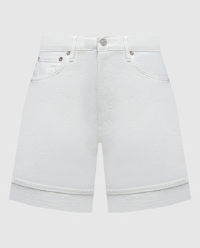 AGOLDE Белые джинсовые шорты A91971183