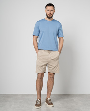 Cashmere&Whiskey Блакитна футболка TS645B2360714D