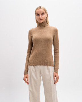 Loro Piana Бежевый свитер из кашемира FAM9052
