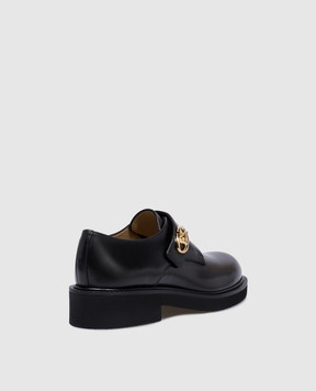 Valentino Черные кожаные монки VLogo Locker Single 5W2S0JS7HJL