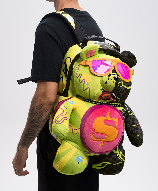 Sprayground - Детский рюкзак SLIME DIME MONEYBEAR 910B6566NSZ