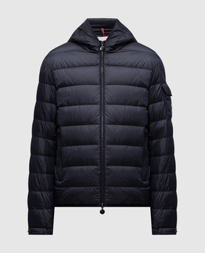 Moncler Синя пухова куртка Najan K20911A00009597YF