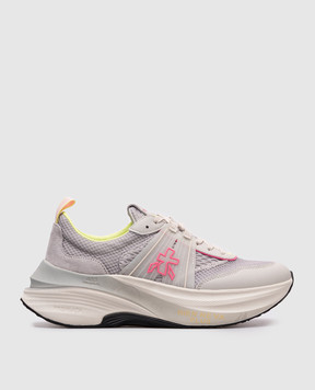 Premiata Черные кроссовки HILL с логотипом HILL