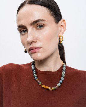 House of Fou Намисто Grape з позолотою GRAPE