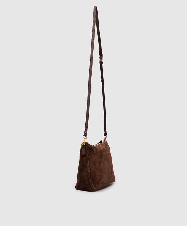 Gianni Chiarini - Коричневая замшевая сумка Nora BS10225CMPL