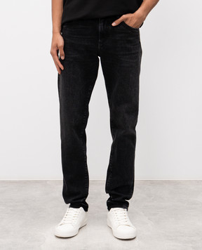 Dolce&Gabbana Чорні джинси з нашивкою логотипа GY07CDG8NK9