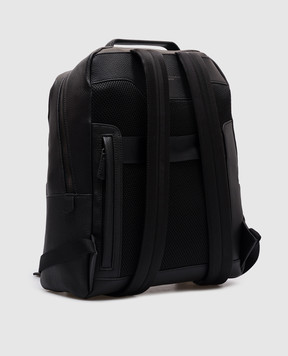 Gianni Chiarini Черный кожаный рюкзак FLORENCE ZNUB178131GRNCRV