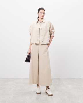 Max Mara Weekend Бежевая джинсовая куртка SALITA SALITA