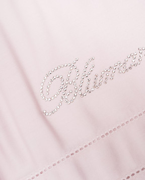 Blumarine Рожевий набір постільної білизни Betull з кристалами Swarovski H0000210032
