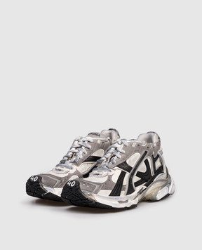Balenciaga Серые кроссовки Runner 772767W3RNY