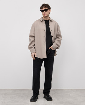 Fear of God Чорні джинси з патчем логотипа FGE240408DNMm