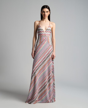 Missoni Сукня з люрексом у геометричний візерунок DS24SG00BR00UX