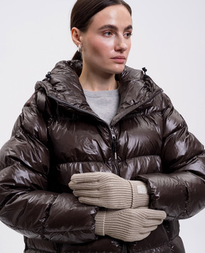 Parajumpers Сірі рукавички з вовни мериноса 25WPAGLGL15