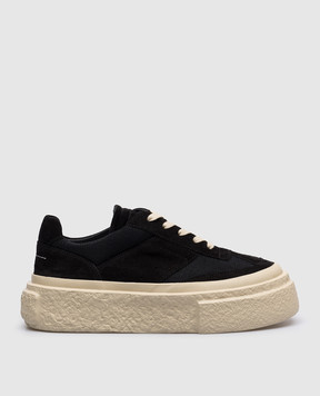 Maison Margiela MM6 Черные кроссовки с логотипом. S59WS0236P8086