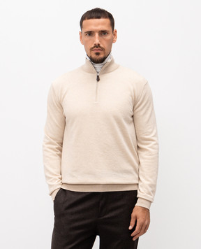 Loro Piana Бежевий джемпер з кашеміру FAP5949